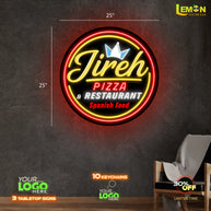 JREH PIZZA & RESTAURANT | LED NEON SIGN