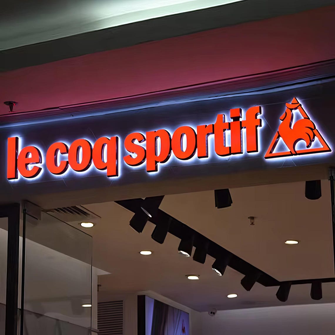 Illuminated Backlit Sign