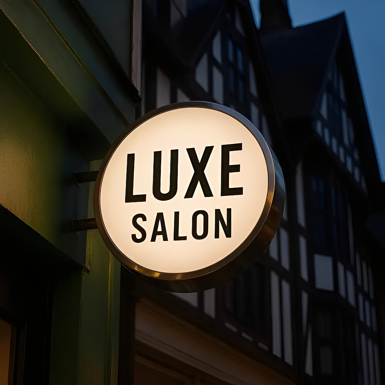 Illuminated Blade Sign – Lemon Sign LLC