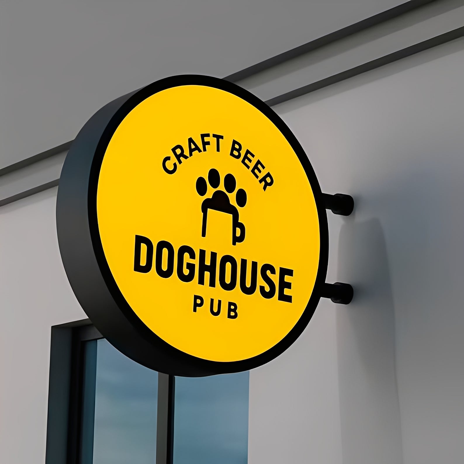 Illuminated Blade Sign – Lemon Sign LLC