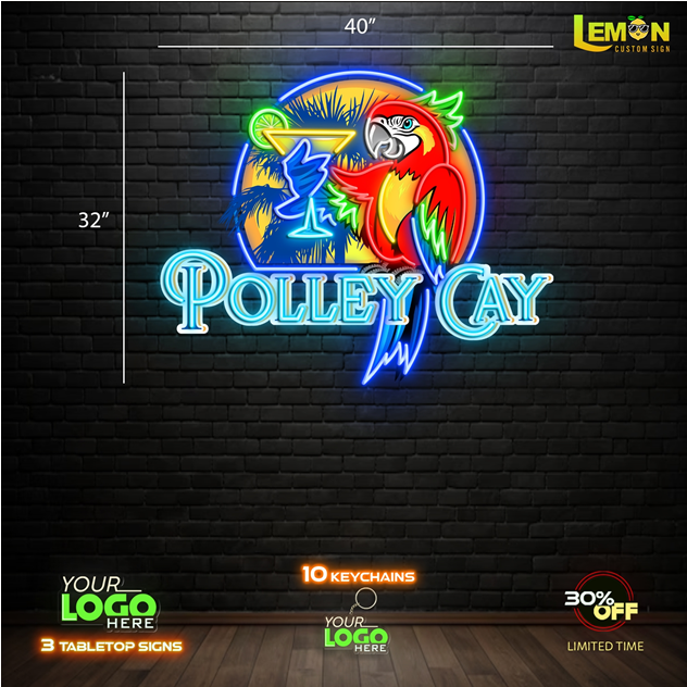 POLLEY CAY | LED NEON SIGN