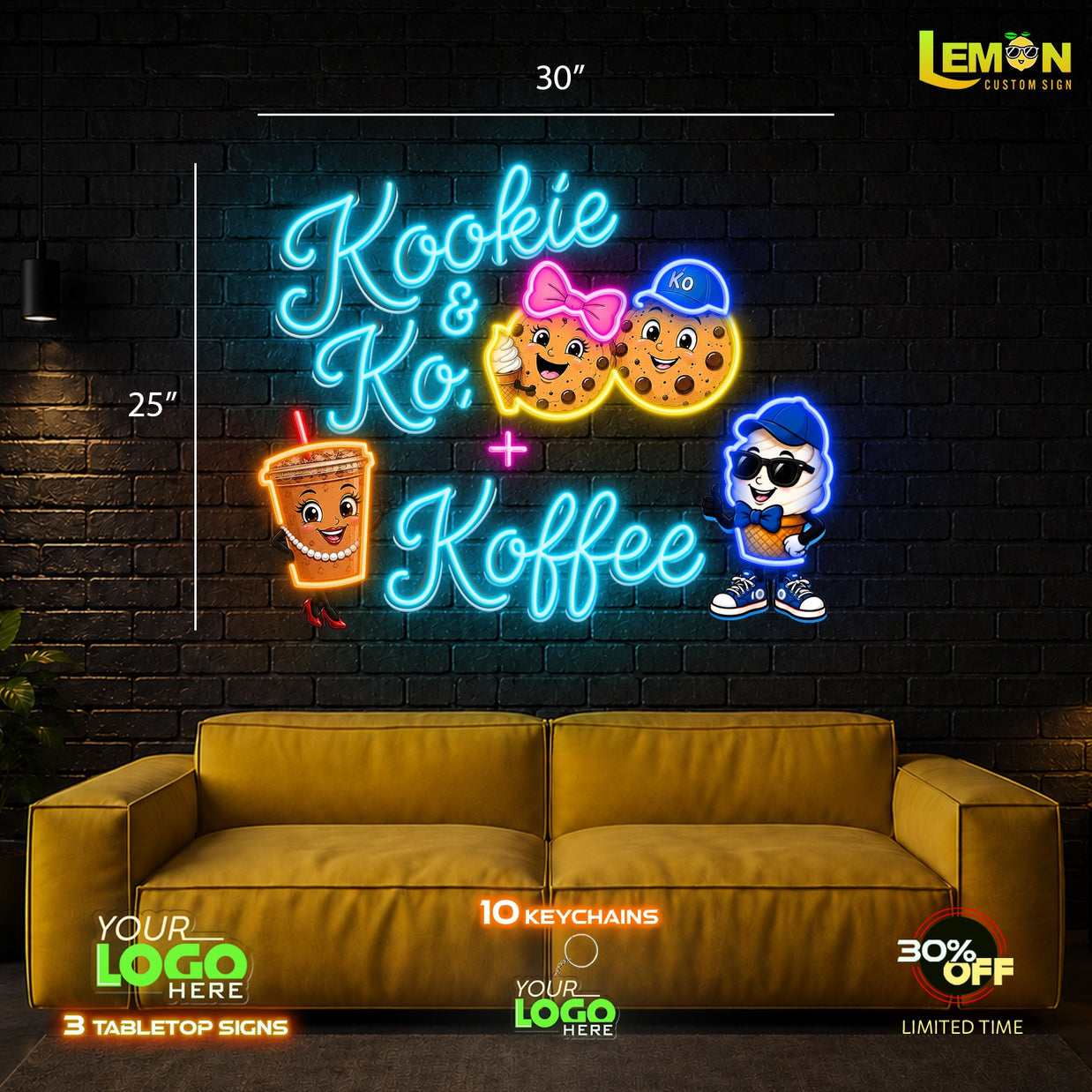 KOOKIE | LED NEON SIGN