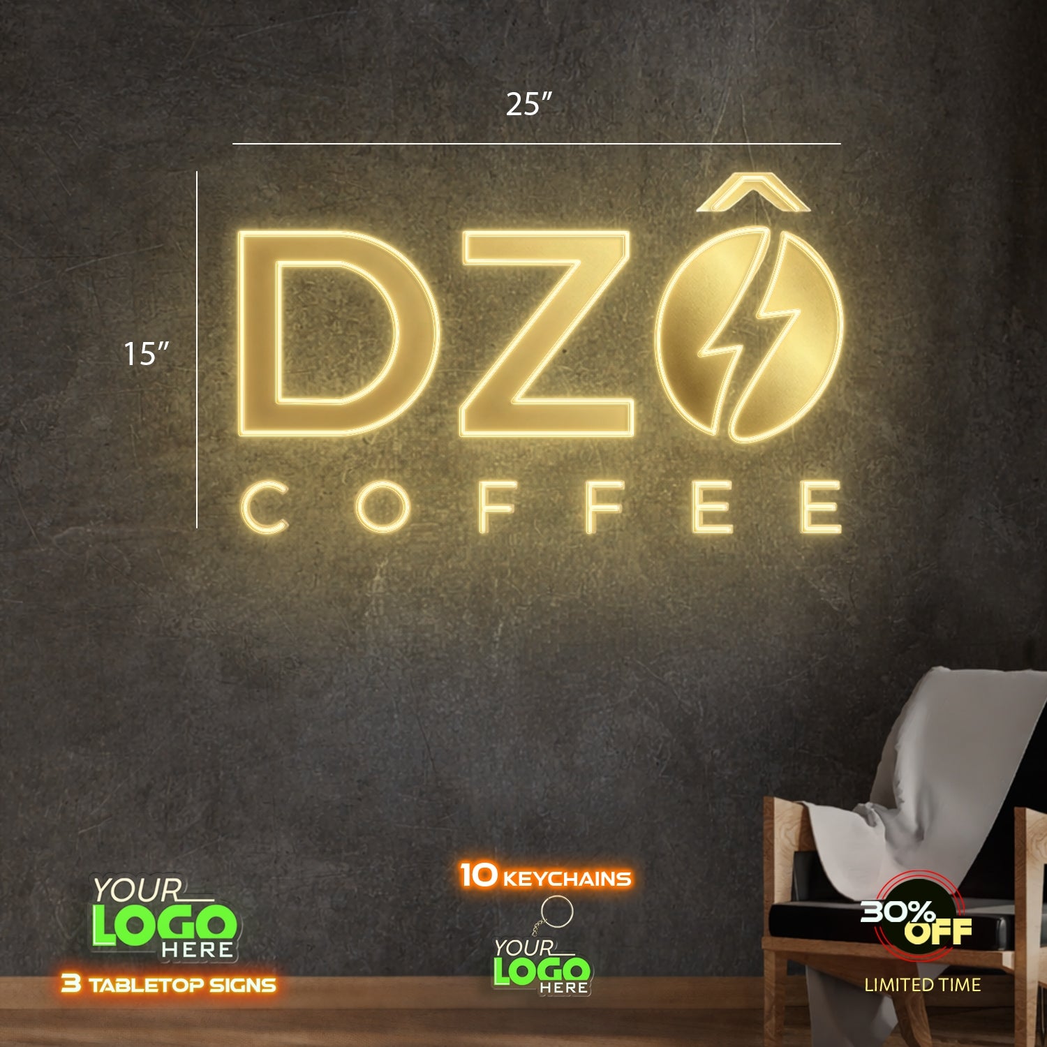 DZÔ COFFEE | LED NEON SIGN