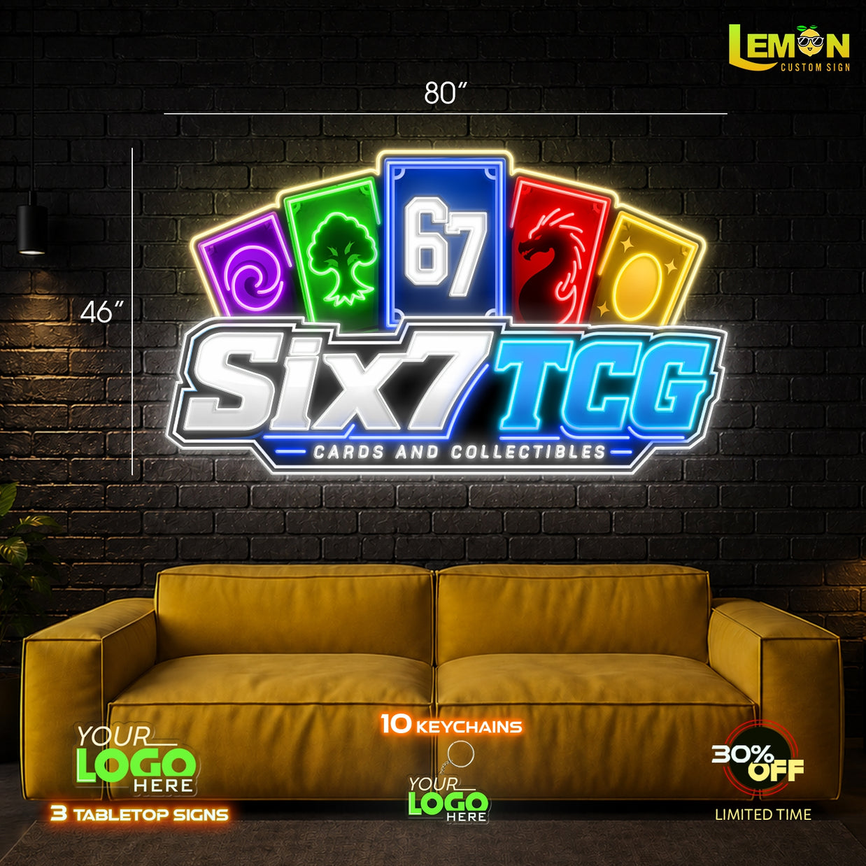 Six7TCG | LED NEON SIGN