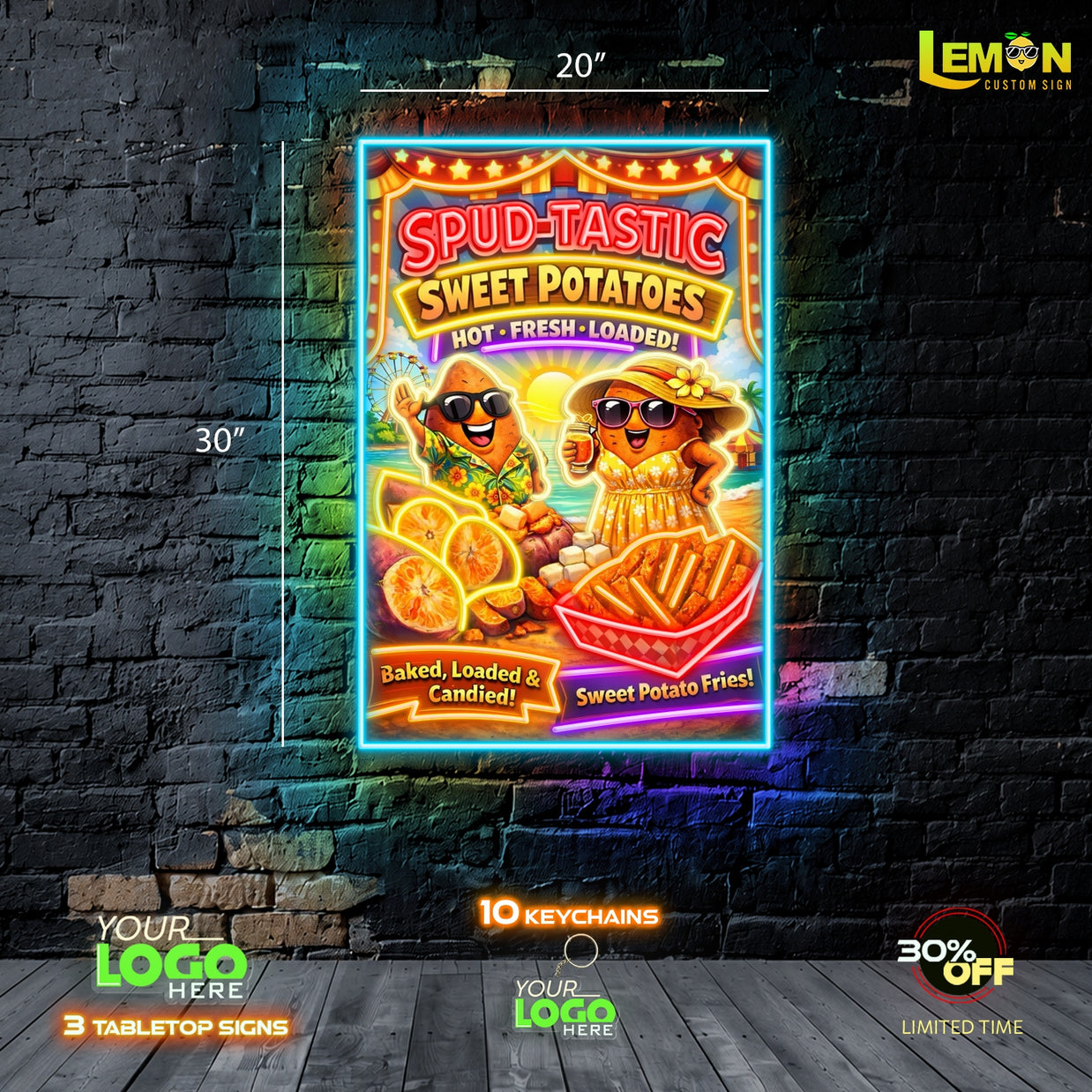SPUD TASTIC | LED NEON SIGN