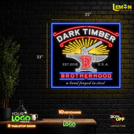 DARK TIMBER | LED NEON SIGN