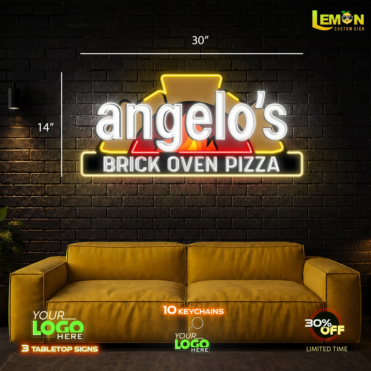 Angelo's | LED NEON SIGN