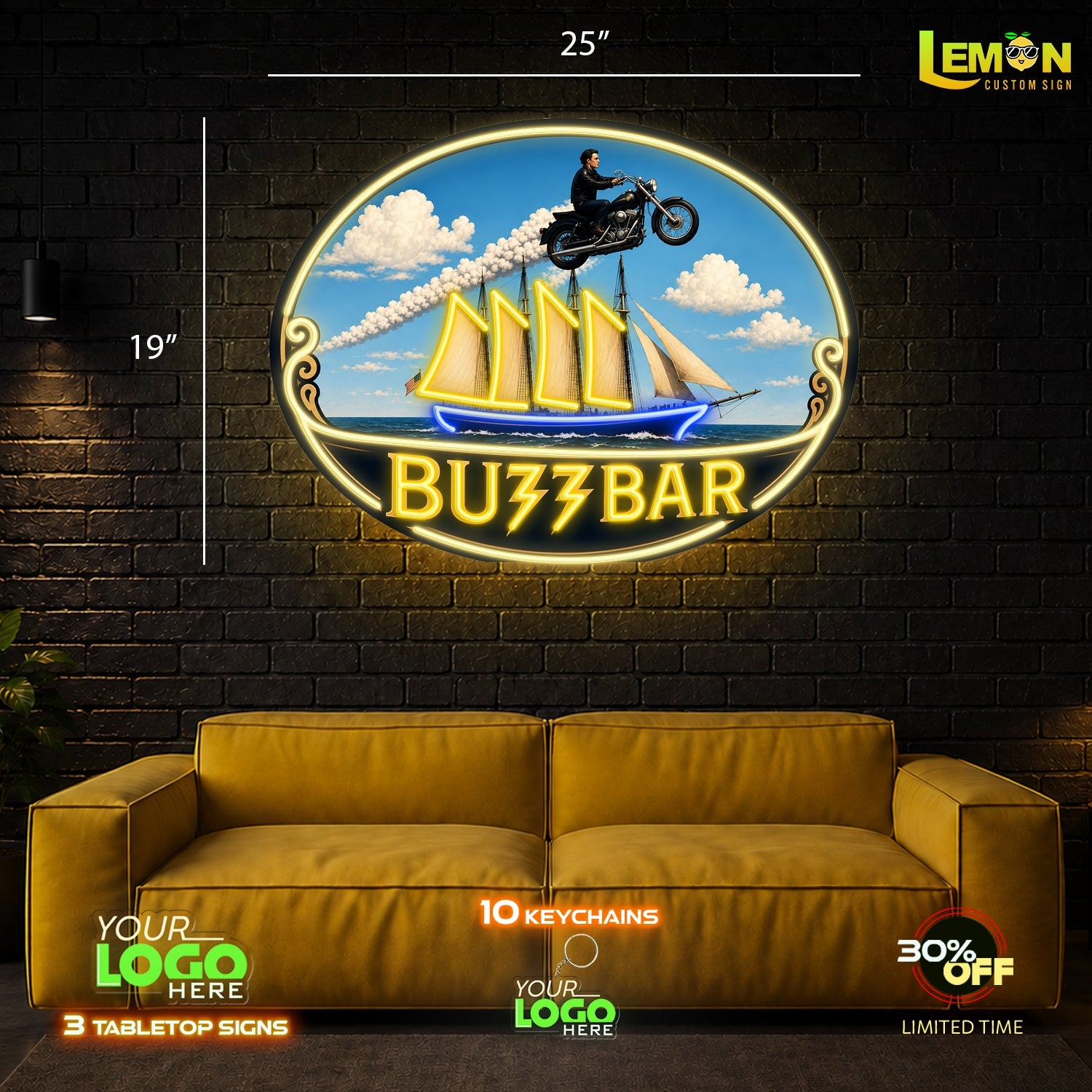 BUZZ BAR| LED NEON SIGN
