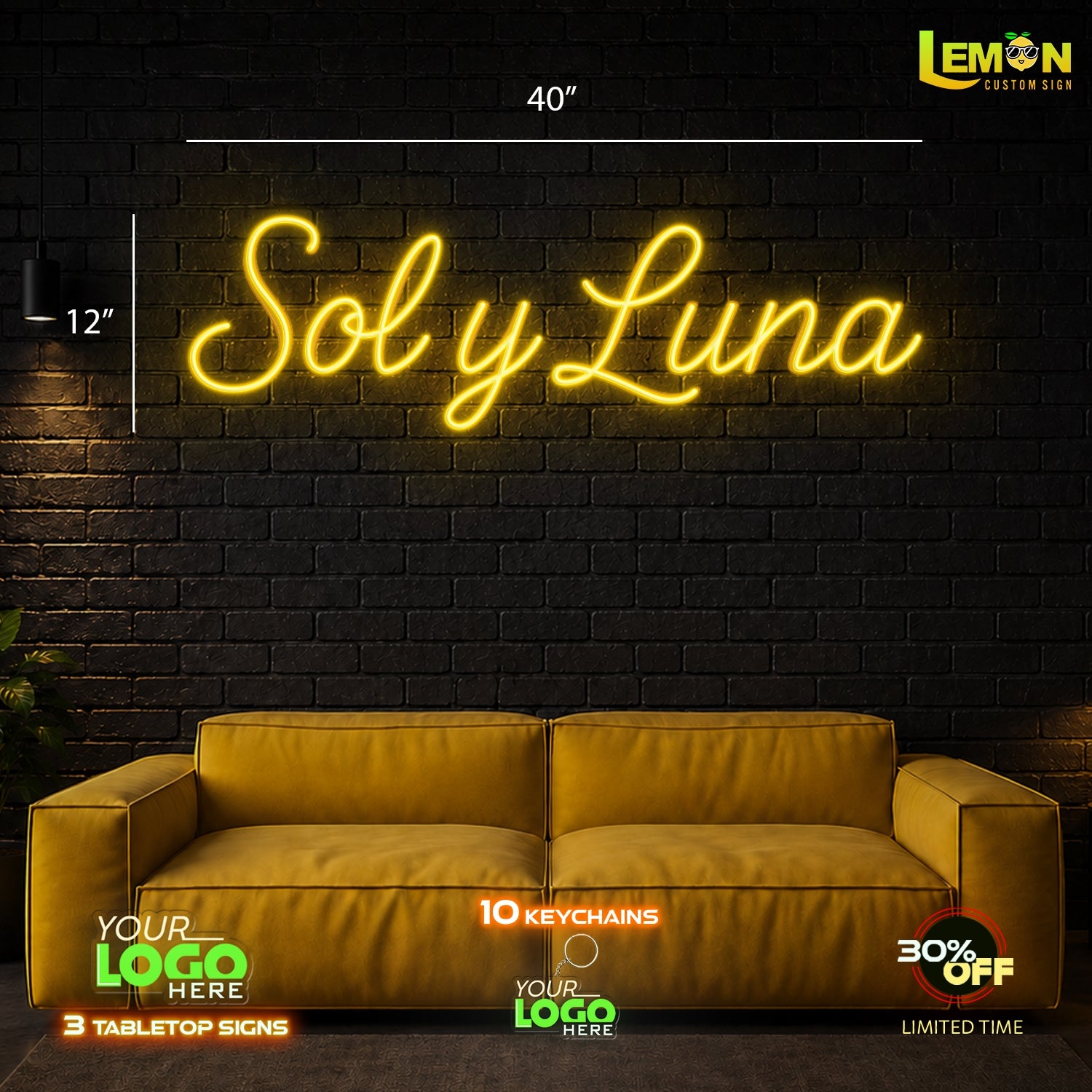 Sol Y Luna | LED NEON SIGN
