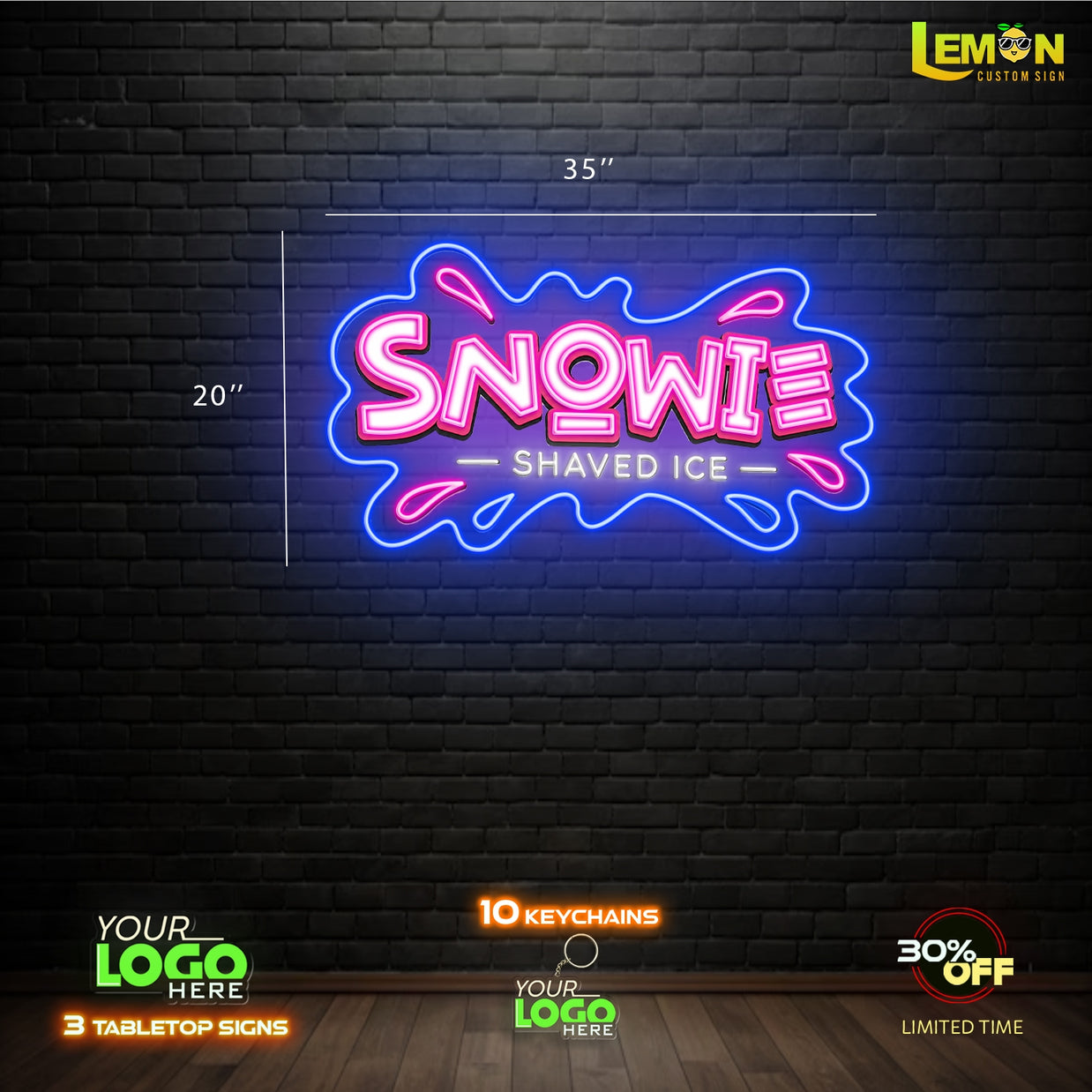 SNOWIE | LED NEON SIGN