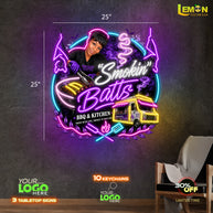Smokin Batts| LED NEON SIGN