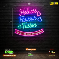 Holness Flavour Fusion | LED NEON SIGN