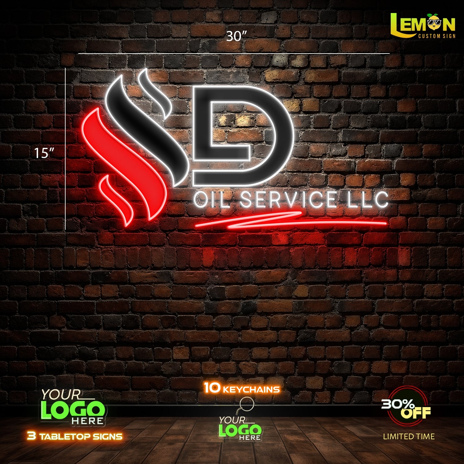 OIL SERVICE LLC | LED NEON SIGN