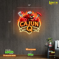 CAJUN Q | LED NEON SIGN