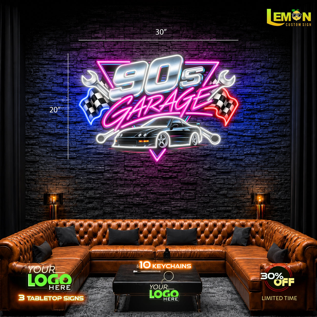 90S GARAGE | LED NEON SIGN
