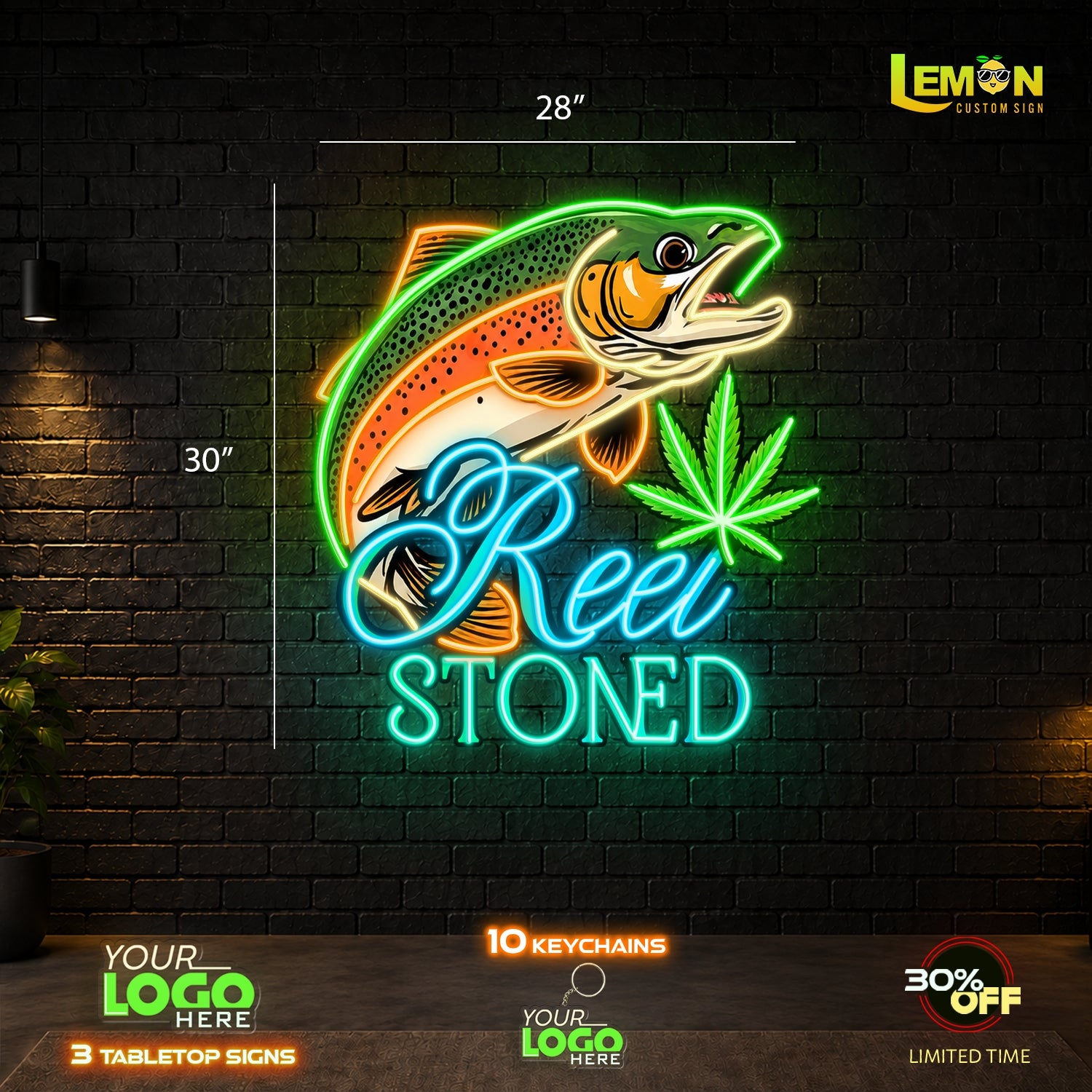 Reel Stoned | LED NEON SIGN