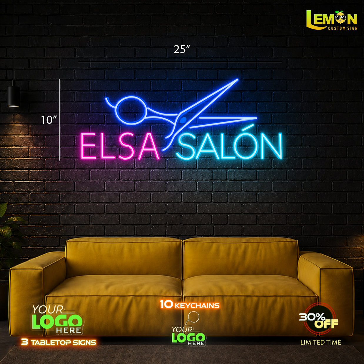 ELSA SALON | LED NEON SIGN