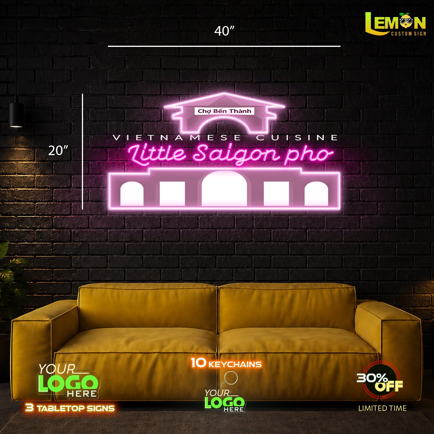 Little SaiGon Pho | LED NEON SIGN (WATERPROOF)
