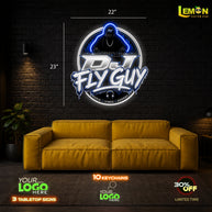 DJ FLY GUY | LED NEON SIGN