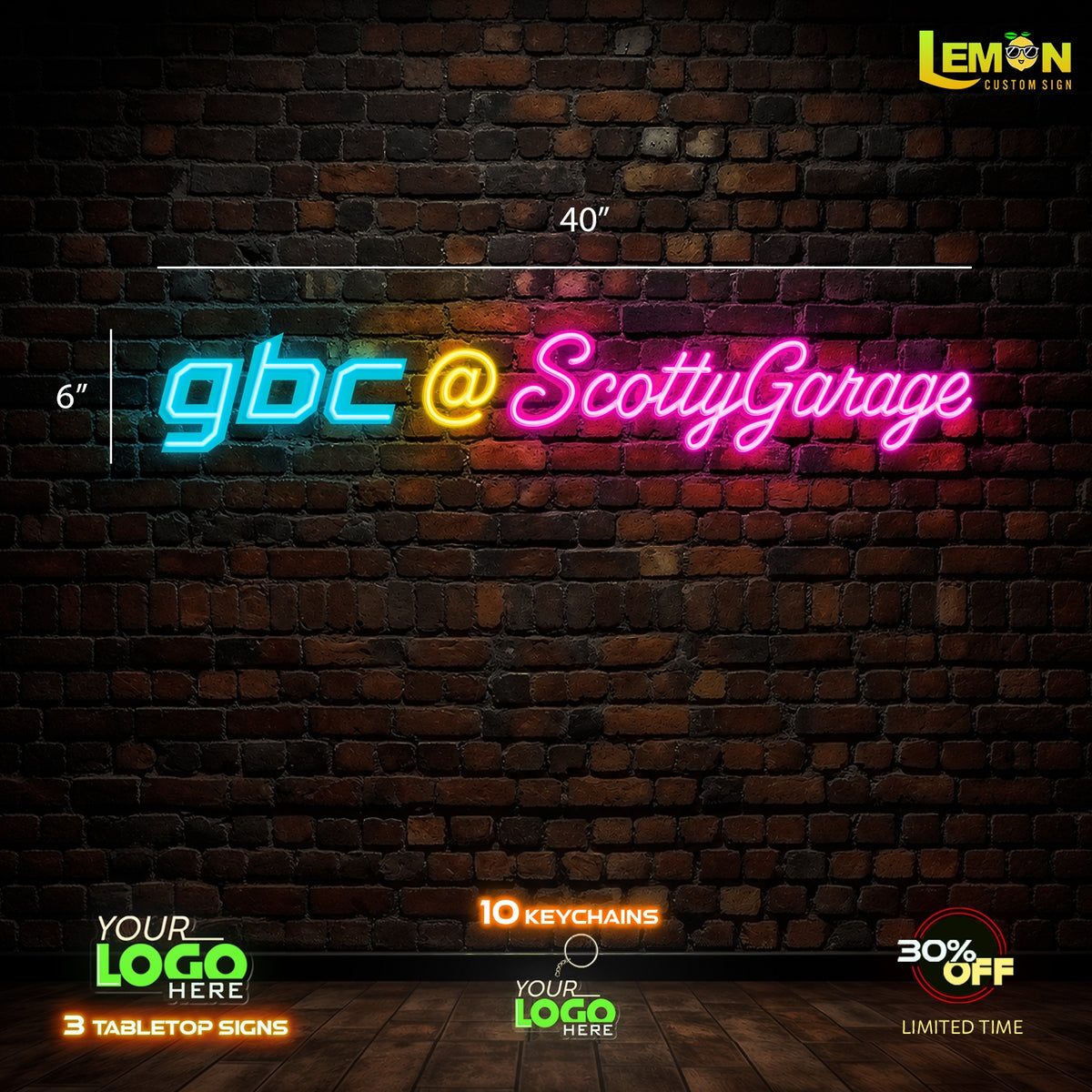gbc@ ScottysGarage | LED NEON SIGN