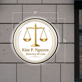 Attorney At Law | DOUBLE-SIDED SIGN