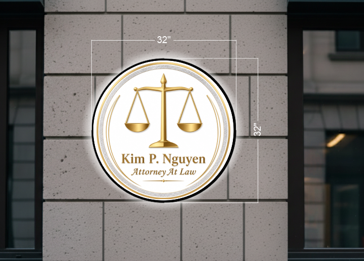 Attorney At Law | DOUBLE-SIDED SIGN