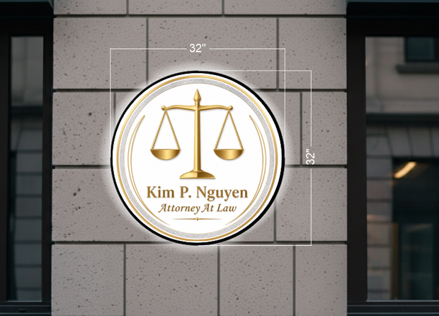Attorney At Law | DOUBLE-SIDED SIGN