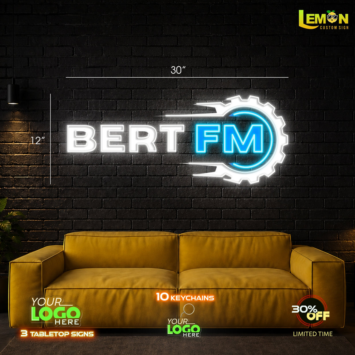 BERT FM | LED NEON SIGN