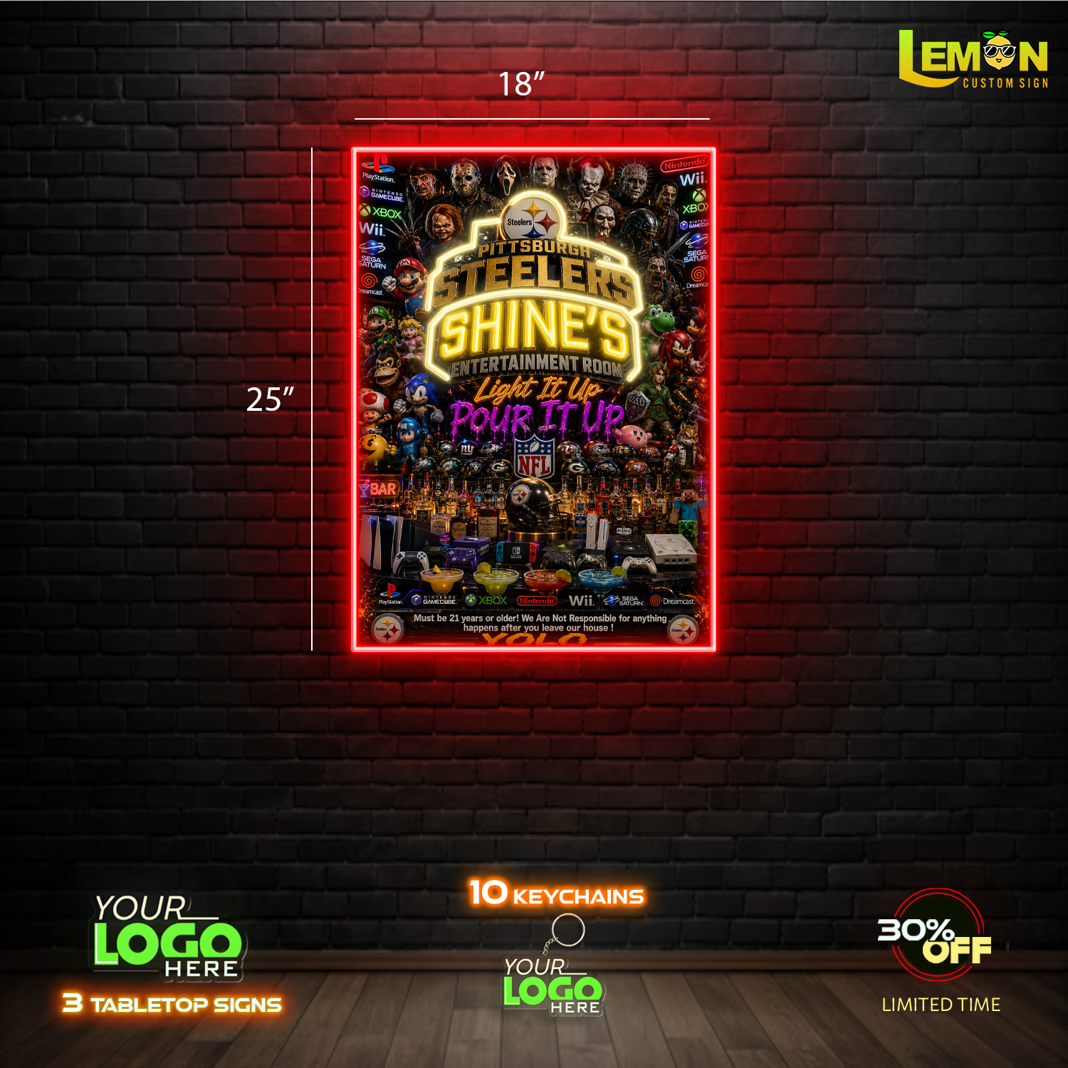 SHINE'S | LED NEON SIGN