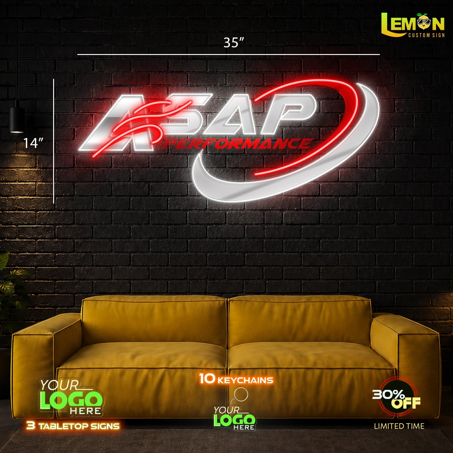ASAP PERFORMANCE | LED NEON SIGN