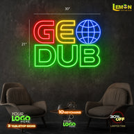 GEO DUB | LED NEON SIGN