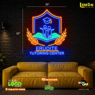 ERUDITE TUTORING CENTER | LED NEON SIGN