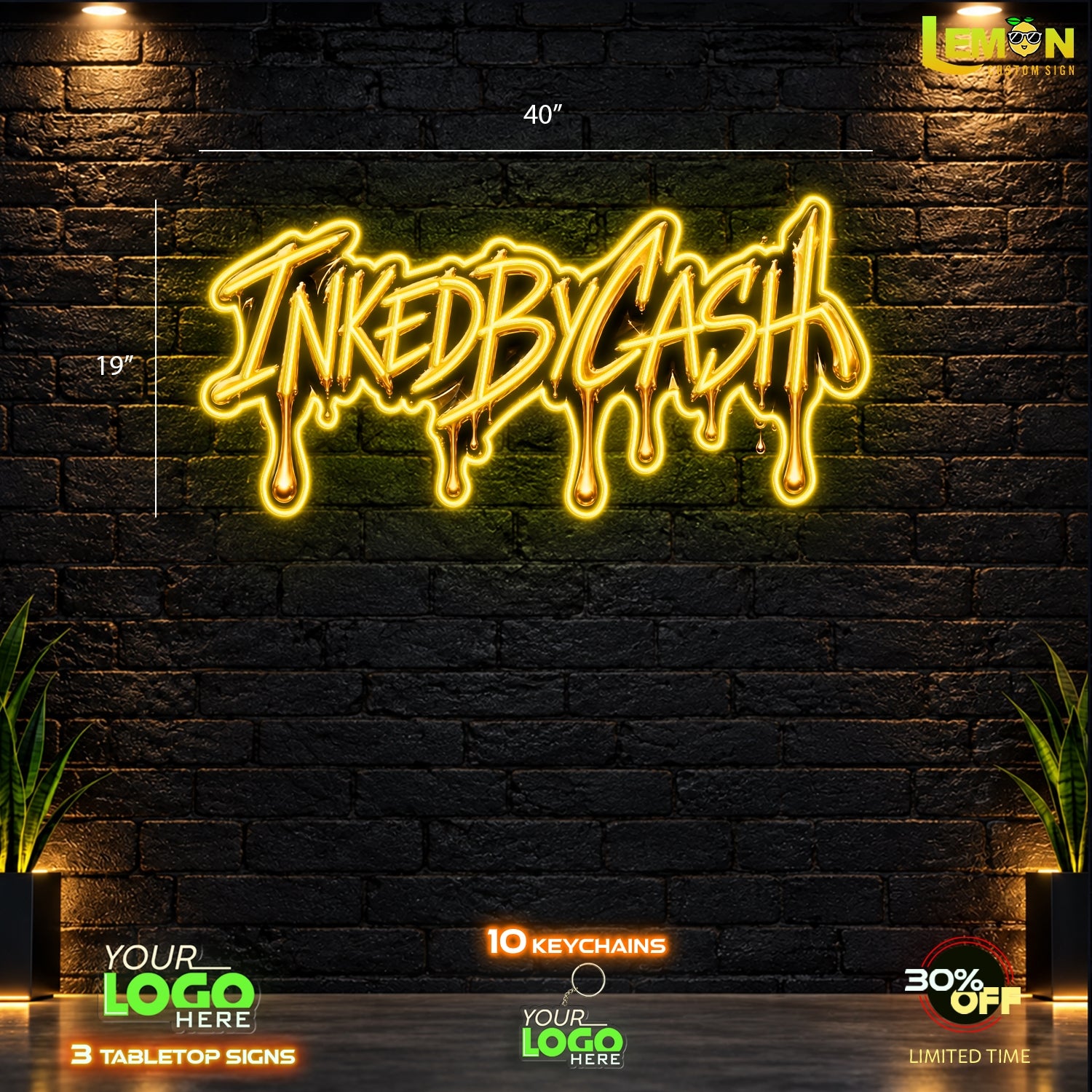 INKEDBYCASH | LED NEON SIGN