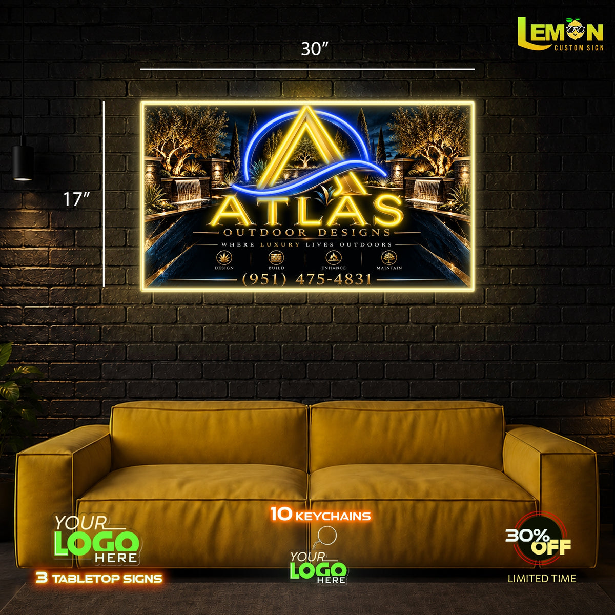 ATLAS | LED NEON SIGN