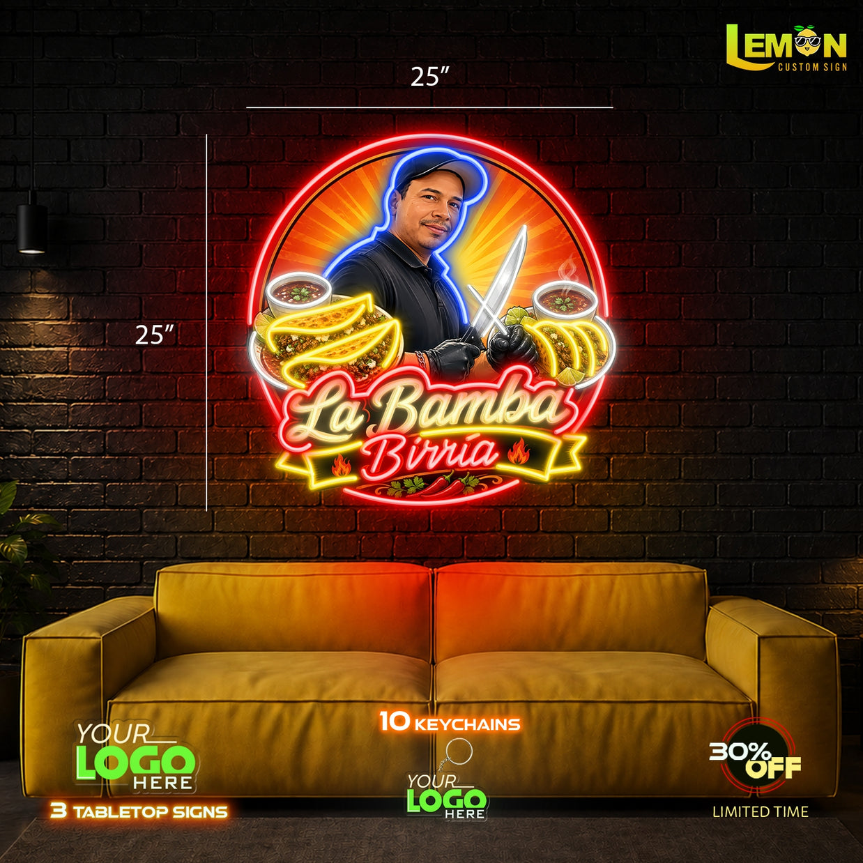 La Bamba Birria | LED NEON SIGN
