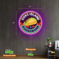 GUAC ISLAND | LED NEON SIGN