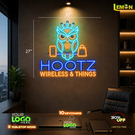 HOOTZ | LED NEON SIGN OUTDOOR
