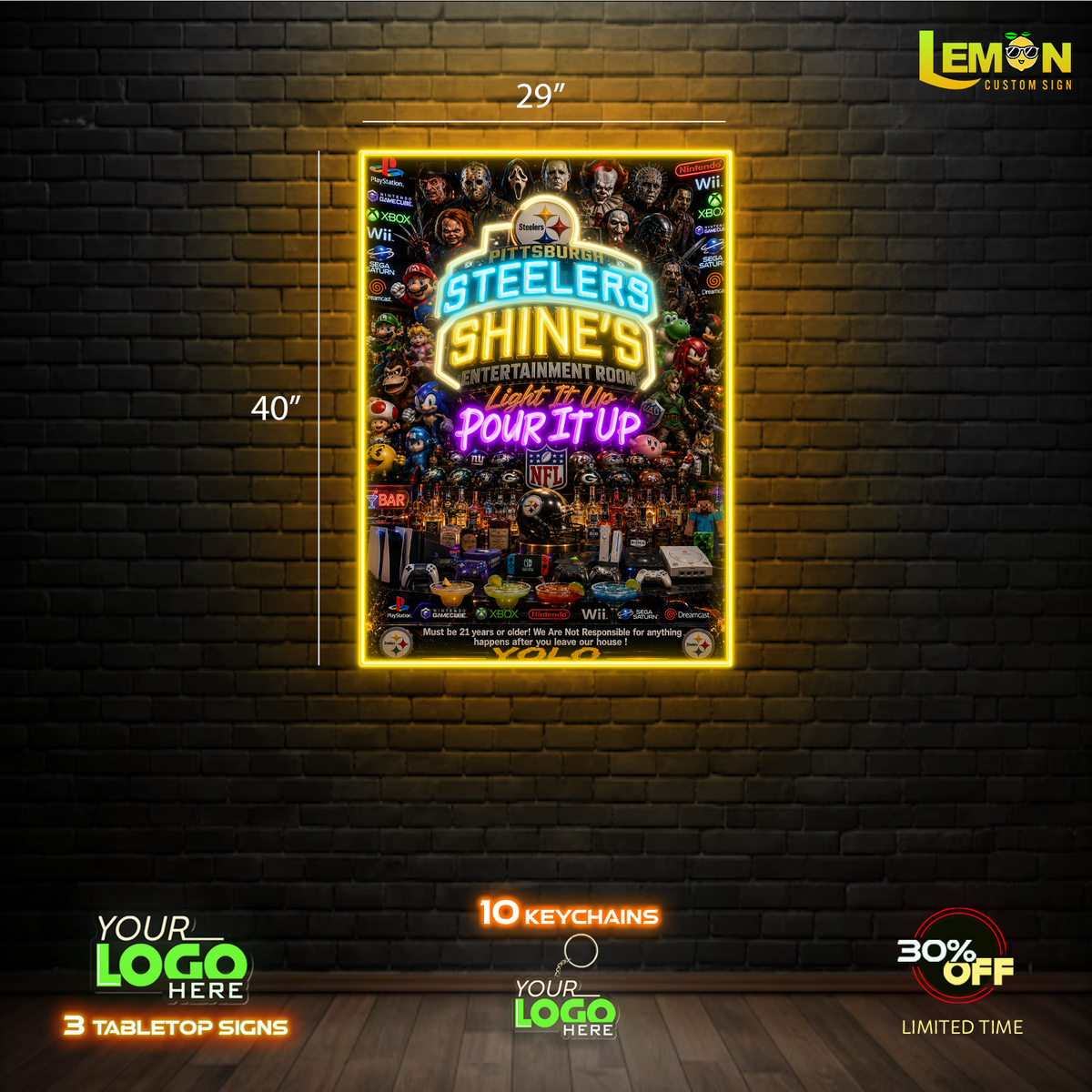 SHINE'S | LED NEON SIGN