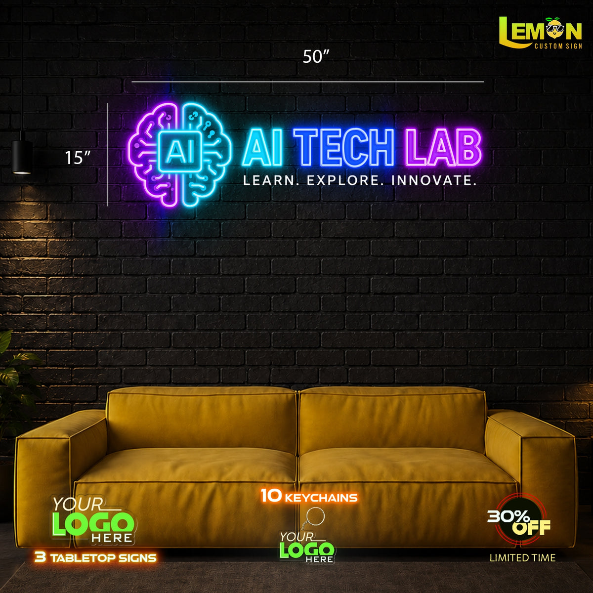 AI TECH LAB | LED NEON SIGN
