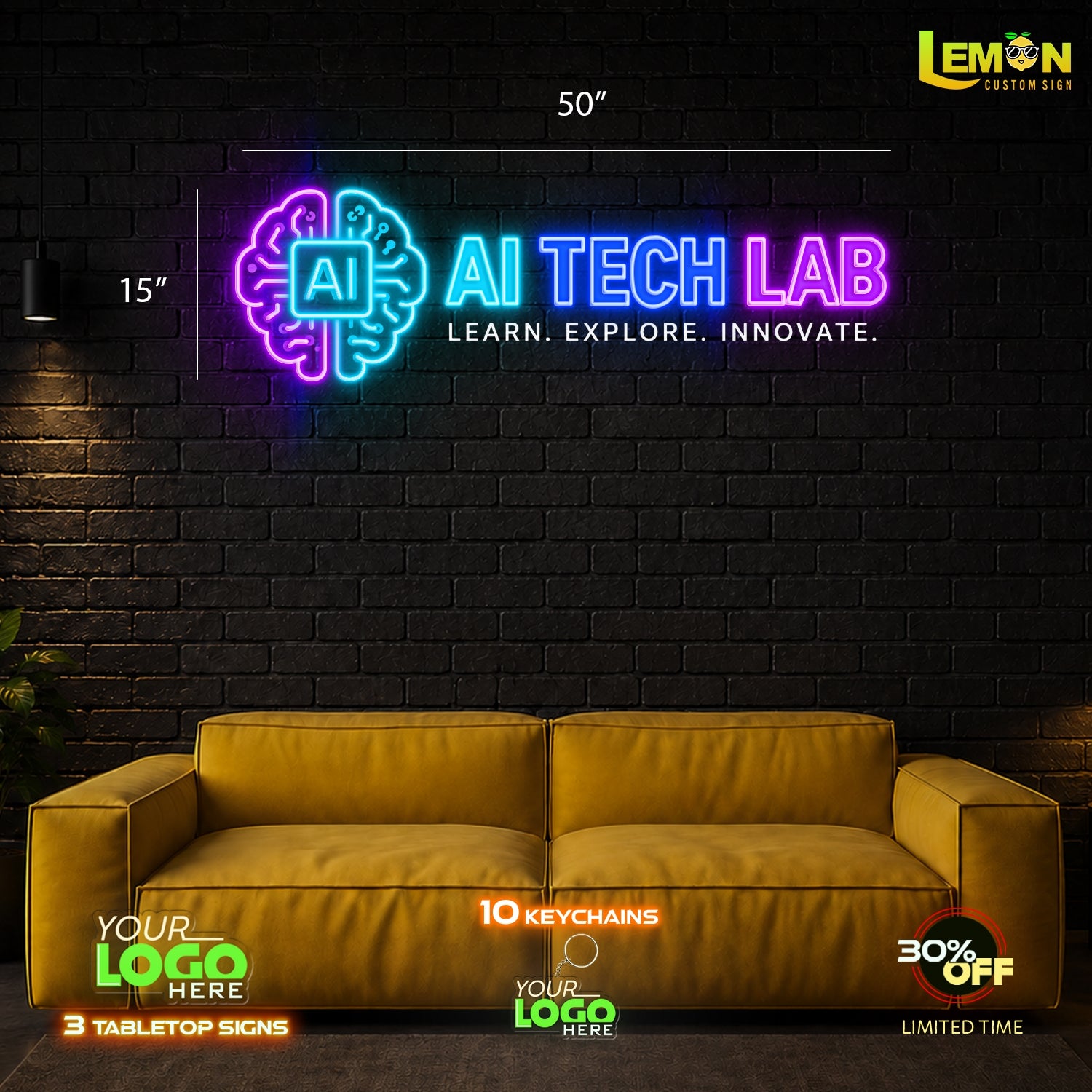 AI TECH LAB | LED NEON SIGN