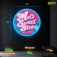 Mel's Sweet Stop | LED NEON SIGN