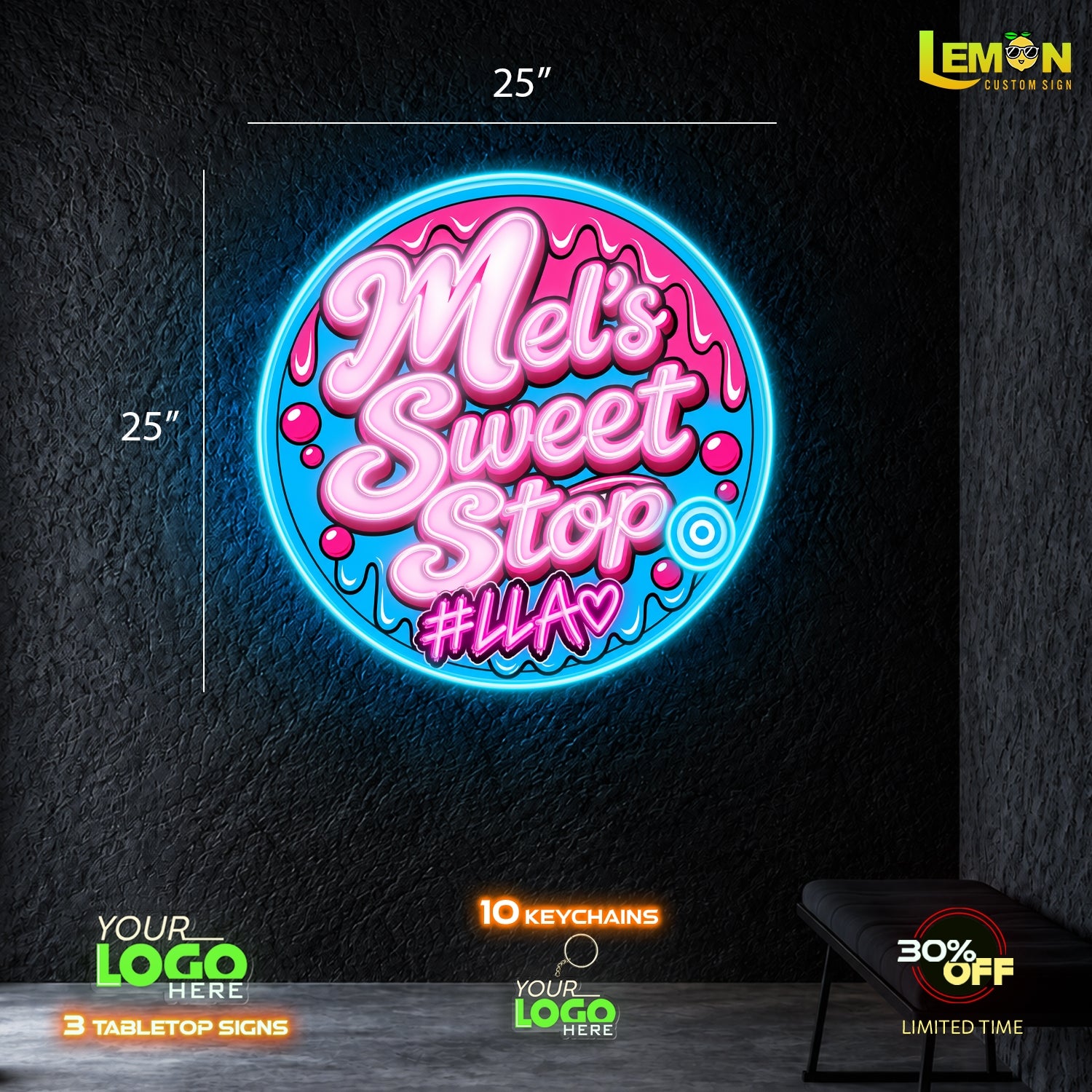 Mel's Sweet Stop | LED NEON SIGN