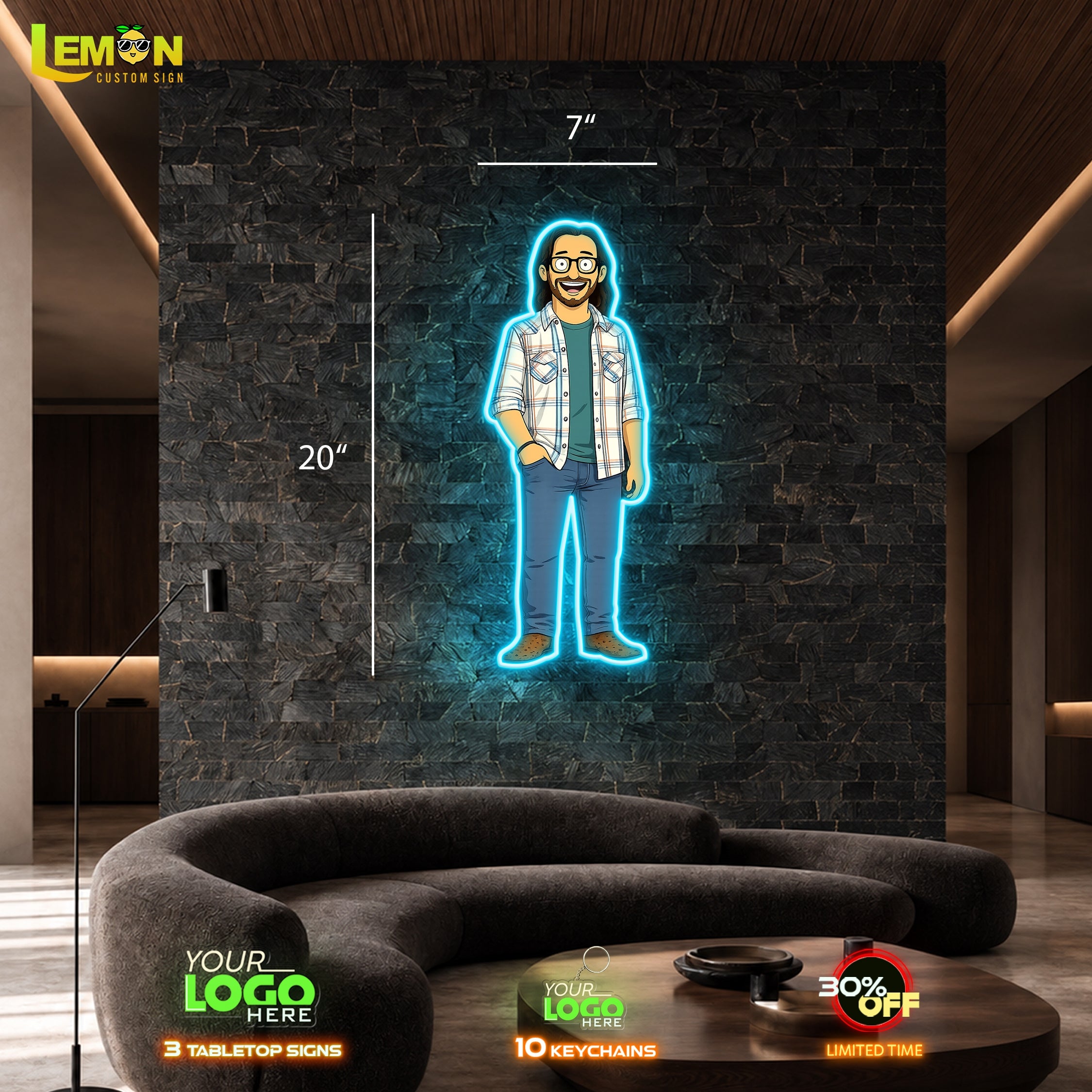 Dustin - Led Neon Sign