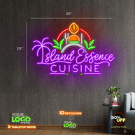 ISLAND ESSENCE CUISINE | LED NEON SIGN