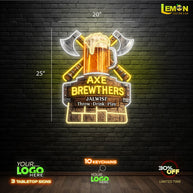 AXE BREWTHERS | LED NEON SIGN