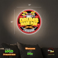 Drums Made Fun | LED NEON SIGN