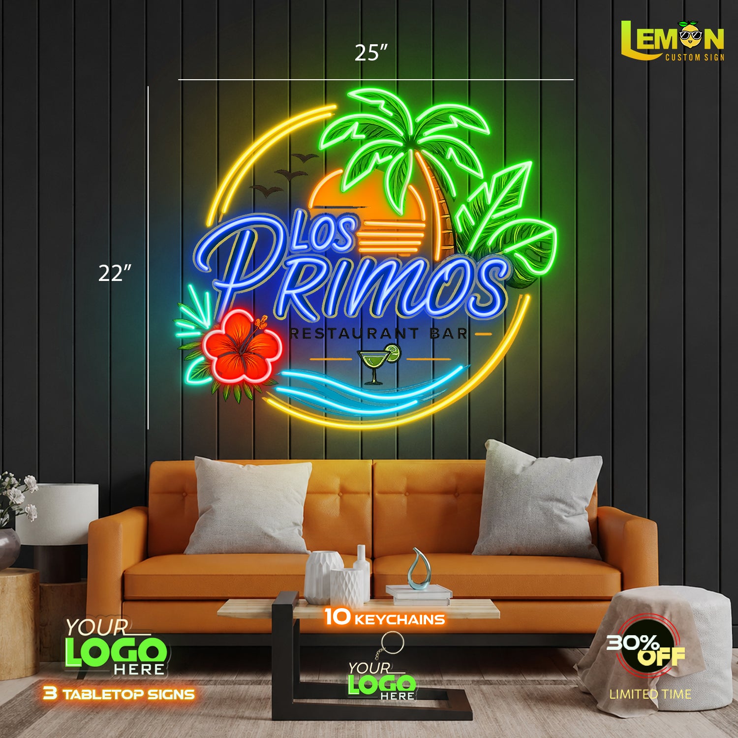 Los Primos | LED NEON SIGN