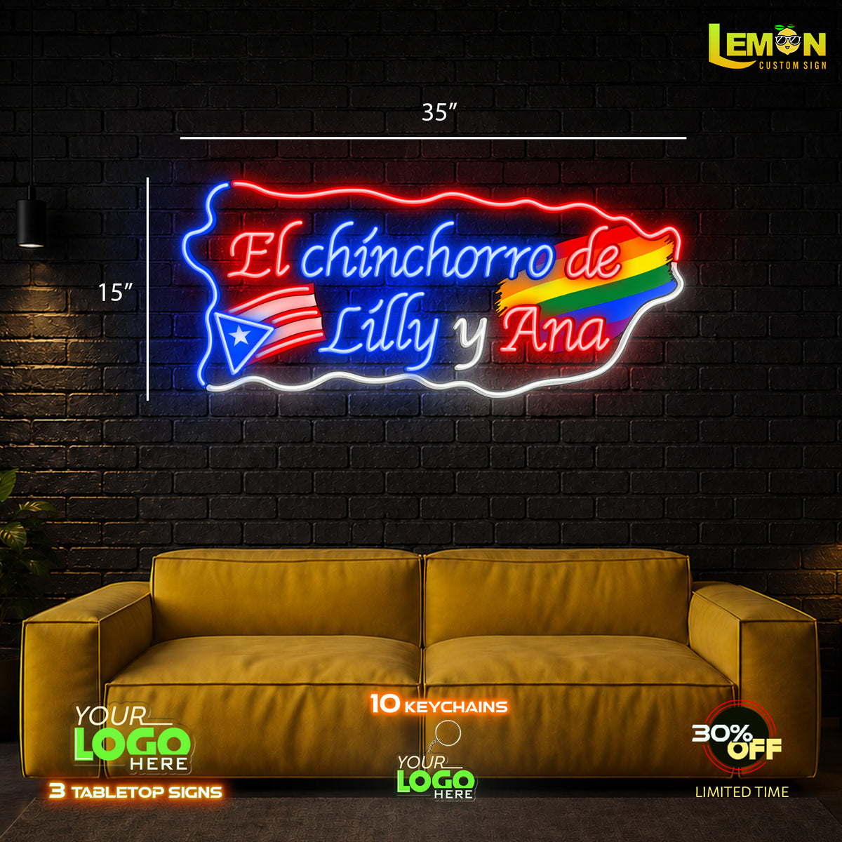 Lilly y Ana | LED NEON SIGN