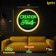CREATION NAILS | LED NEON SIGN
