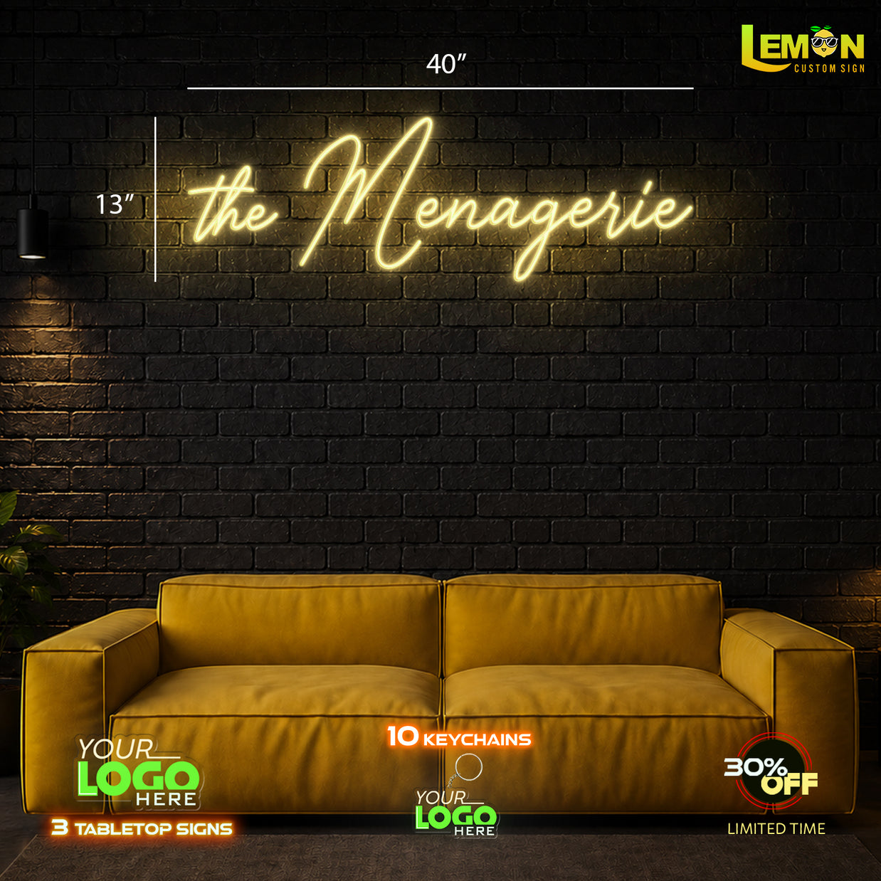 The Menagerie | LED NEON SIGN